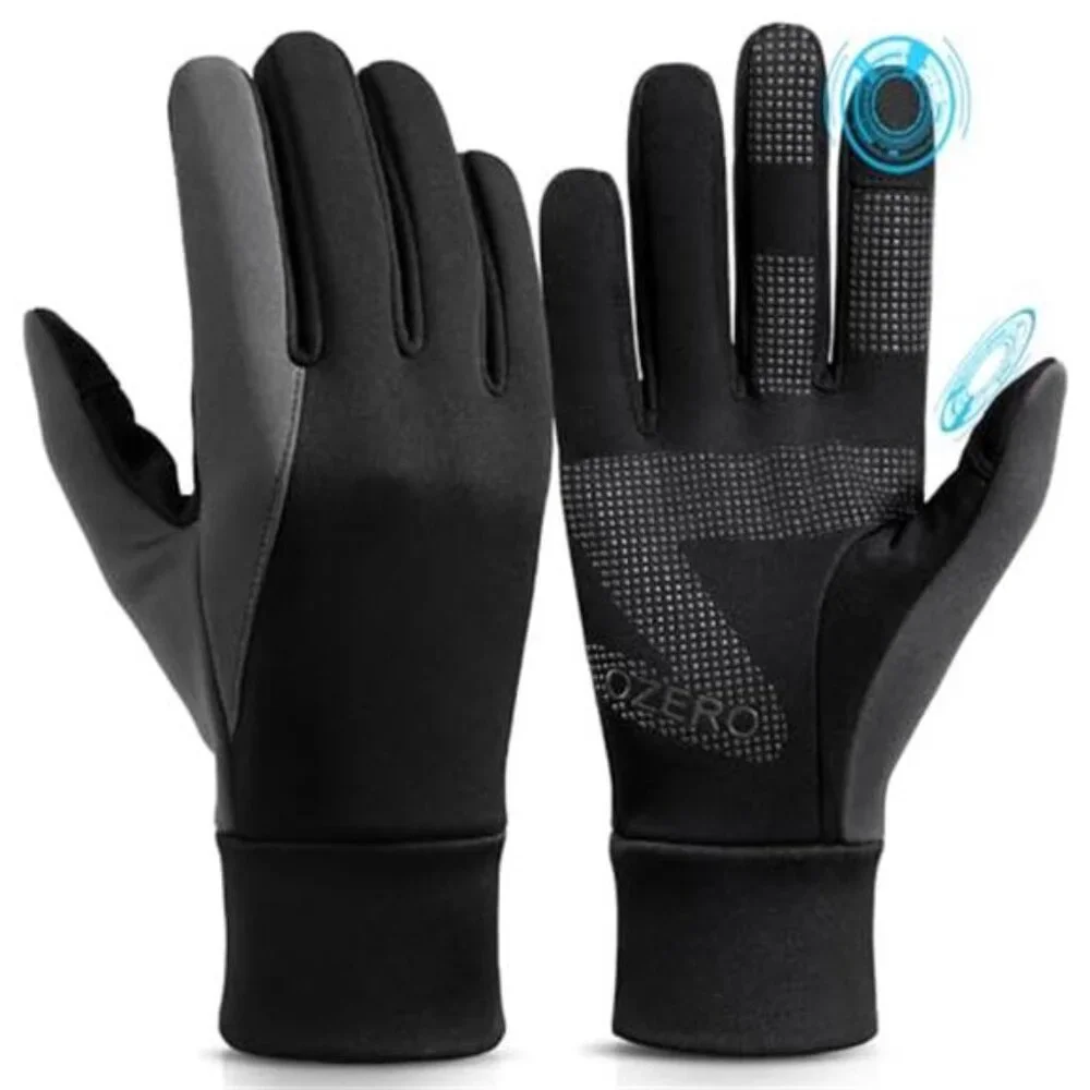 Mens Winter Gloves Touchscreen Thermal Running Hiking Cycling Windproof Water